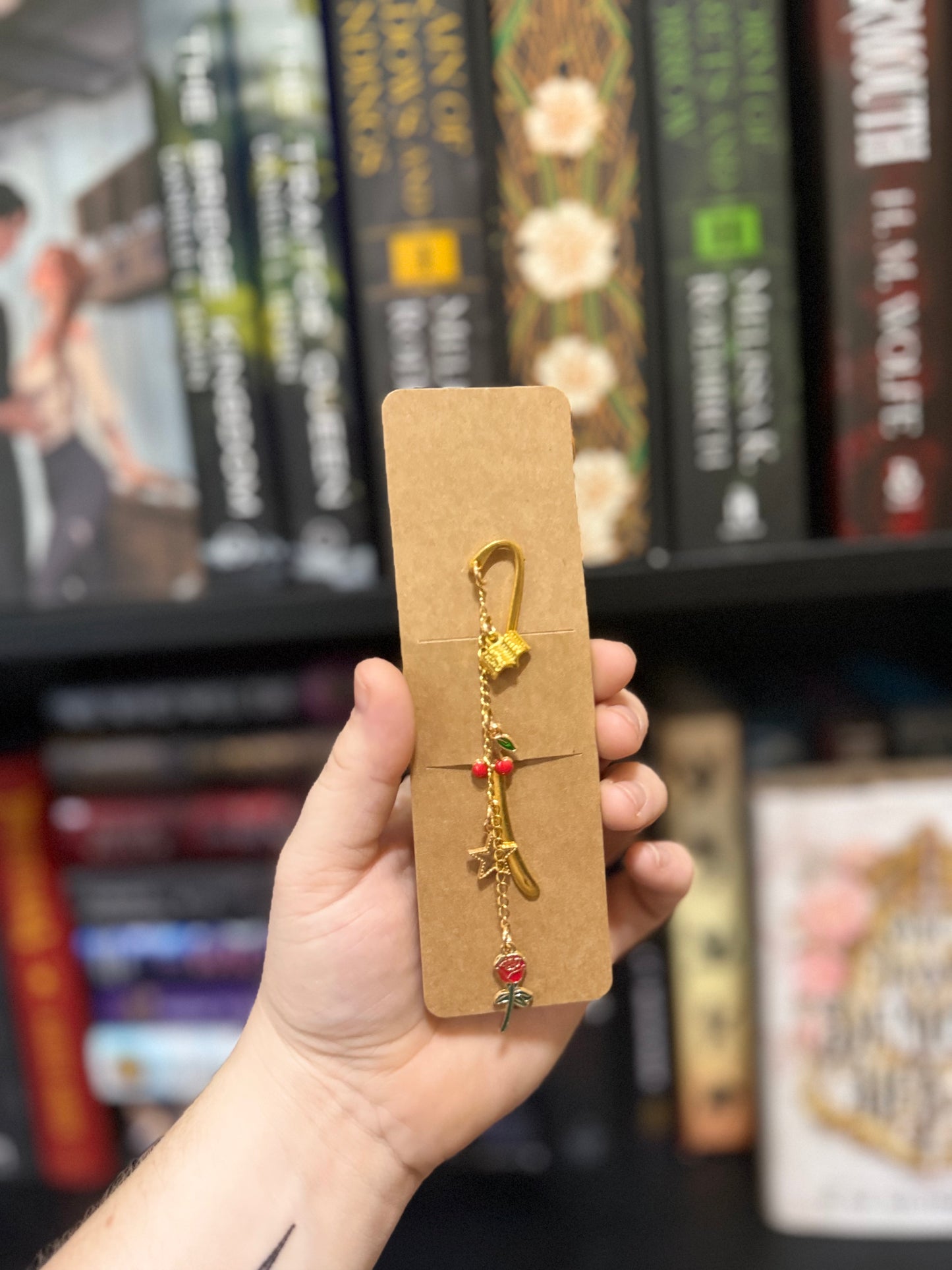 Metal Charm bookmark