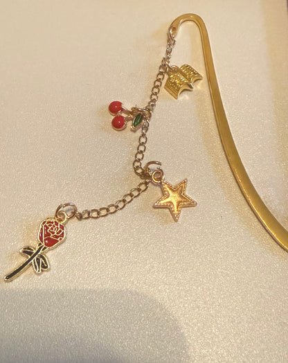 Metal Charm bookmark