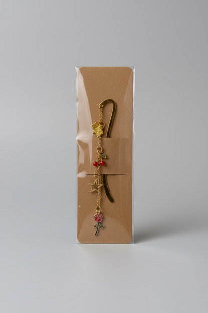 Metal Charm bookmark