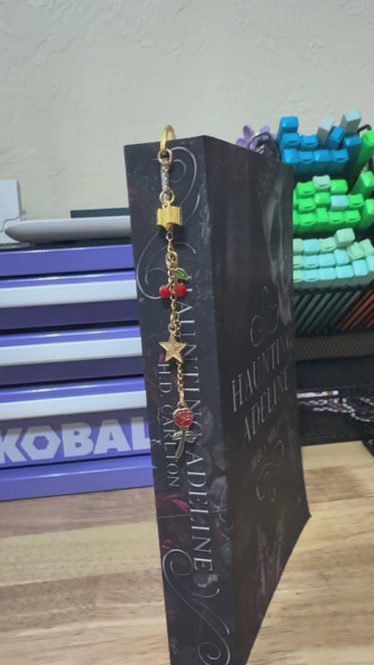 Metal Charm bookmark