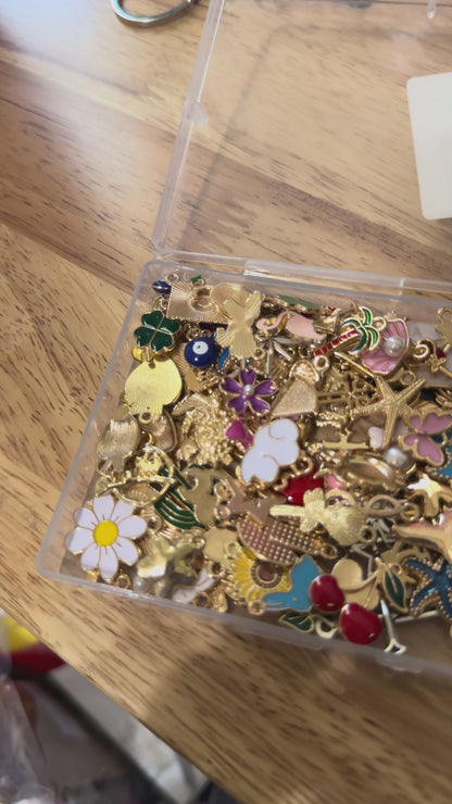 Metal Charm bookmark